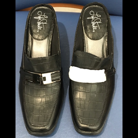 Life Stride black, slip-on heels - Picture 2 of 9